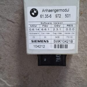 Módulo control de la barra de remolque
